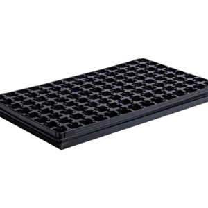 Tray black with 112 holes plus tray stand