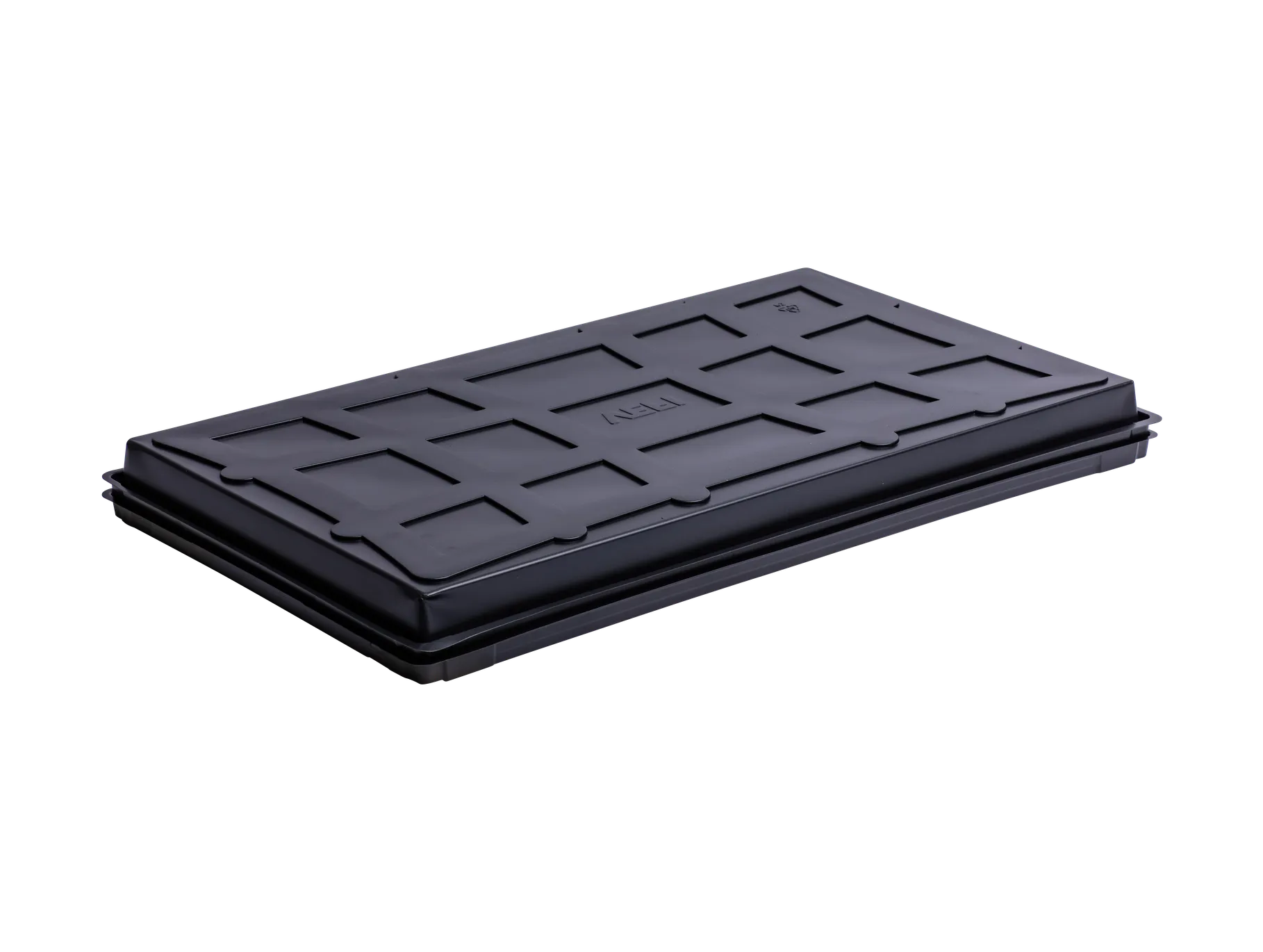 Tray black with 112 holes plus tray stand - Image 2